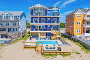 Exterior - Premier Soundfront w/ Pool, Hot Tub, Elevator, EV Charger, Theater & Game Rooms (Avon)