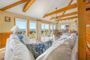 Smart TV, foosball, books