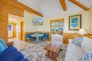 Smart TV, table football, books - Oceanfront Home in Avon with Pool, Hot Tub, and Private Boardwalk to the Beach (Avon)