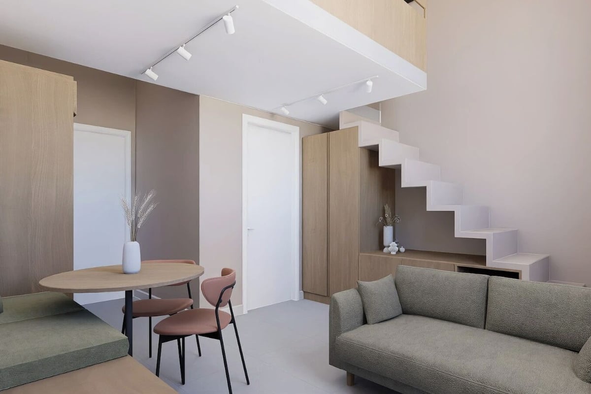 Deluxe studio, uitzicht op stad | Een bureau, een laptopwerkplek, gratis wifi, beddengoed