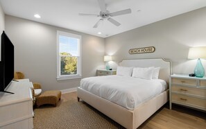 3 bedrooms, iron/ironing board, WiFi, bed sheets - Seagrove Home by Lake & Beach + Golf Cart & Pool (Santa Rosa Beach)