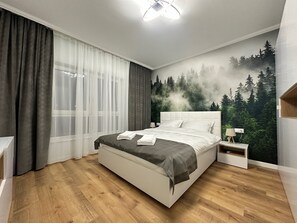 2 soverom, strykejern/-brett, wi-fi og sengetøy