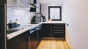 Leilighet – comfort, balkong, fjellutsikt | Eget kjøkken