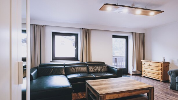 Leilighet – comfort, balkong, fjellutsikt | Oppholdsområde