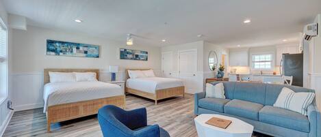 1 dormitori, escriptori, planxa i posts de planxar i wifi gratuïta