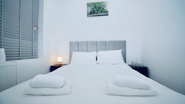 Appartement, 1 lit double et 1 canapé-lit, non-fumeurs, cuisine | 1 chambre, fer et planche à repasser, Wi-Fi gratuit