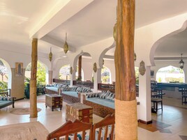 Zona de estar del vestíbulo