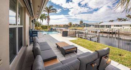 Snowbird Waterfront Oasis • Heated Pool • Private Dock & Boat Lift