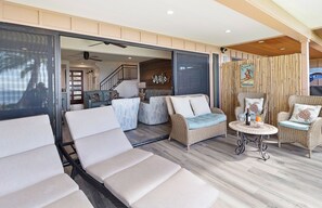 TV - Puamana Retreat  by Gather: Oceanfront 3BR w/ Lanai & Resort Amenities in Lahain (Lahaina)