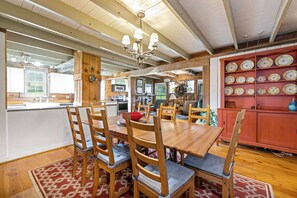 Dining - Spacious Rural Farmhouse Getaway with Peaceful Views (Williamsville)