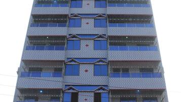 Façana frontal de l'allotjament