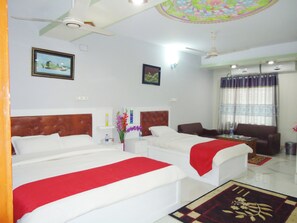 Luxury-Studiosuite, Balkon, Stadtblick