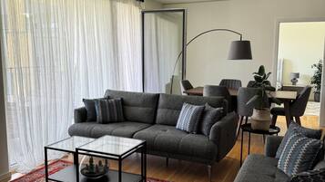 Smart TV, video games, video library, computer monitors