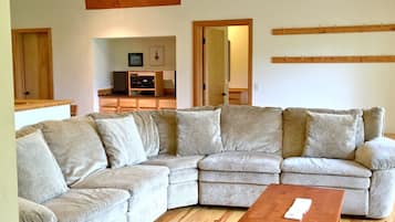 Chalet, 3 kamar tidur, Boleh Merokok, perapian | Ruang keluarga