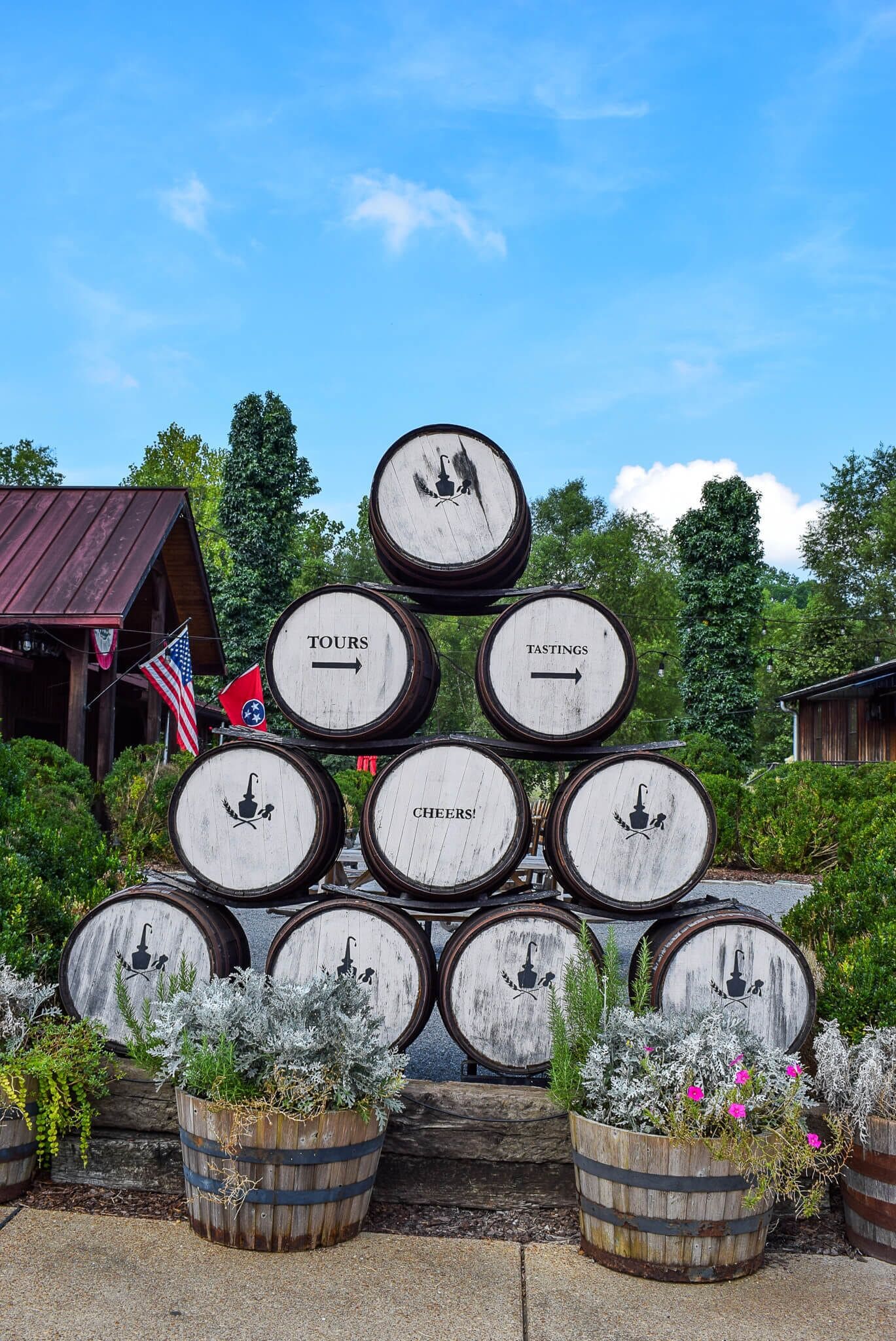 Enceinte de l’hébergement