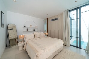 Superior Villa, Balcony, Garden View | 3 bedrooms, iron/ironing board, free WiFi - Villa Janoor by GORO (Seminyak)