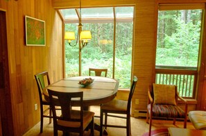 Apartment, 2 Bedrooms, Smoking, Fireplace | Dining - Snowater Condo #84 - Large Condo With Private Sauna and Soaker tub (Deming)