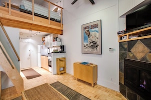 Apartamento, 1 habitación, fumadores, chimenea | Sala de estar