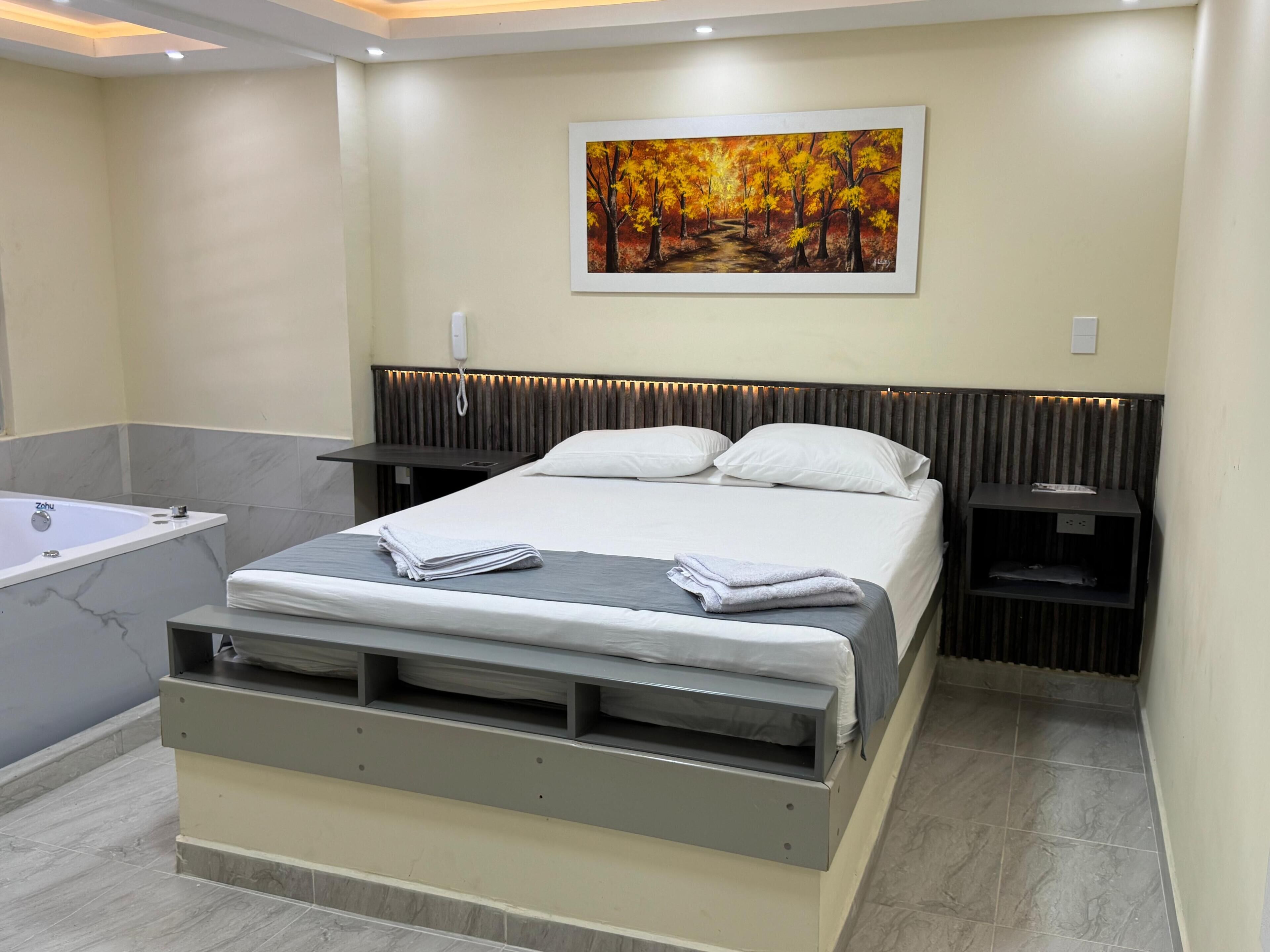 Kahden hengen premium-huone | Ilmainen Wi-Fi, vuodevaatteet