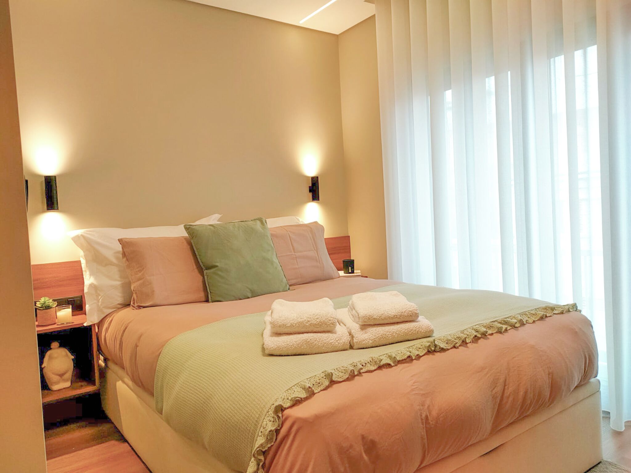 Gratis wifi, beddengoed