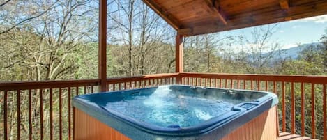 Baignoire à remous extérieure