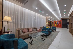 Zona de estar del vestíbulo