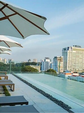 Outdoor pool - Serenity Sky Suites in Distrist 3 (Ho Chi Minh City)