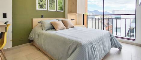 1 chambre, bureau, fer et planche Ă repasser, Wi-Fi gratuit