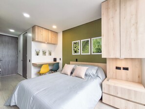 1 bedroom, desk, iron/ironing board, free WiFi - Incredible 5 star Apartaloft - Zona Norte Bogotá  (Bogotá)