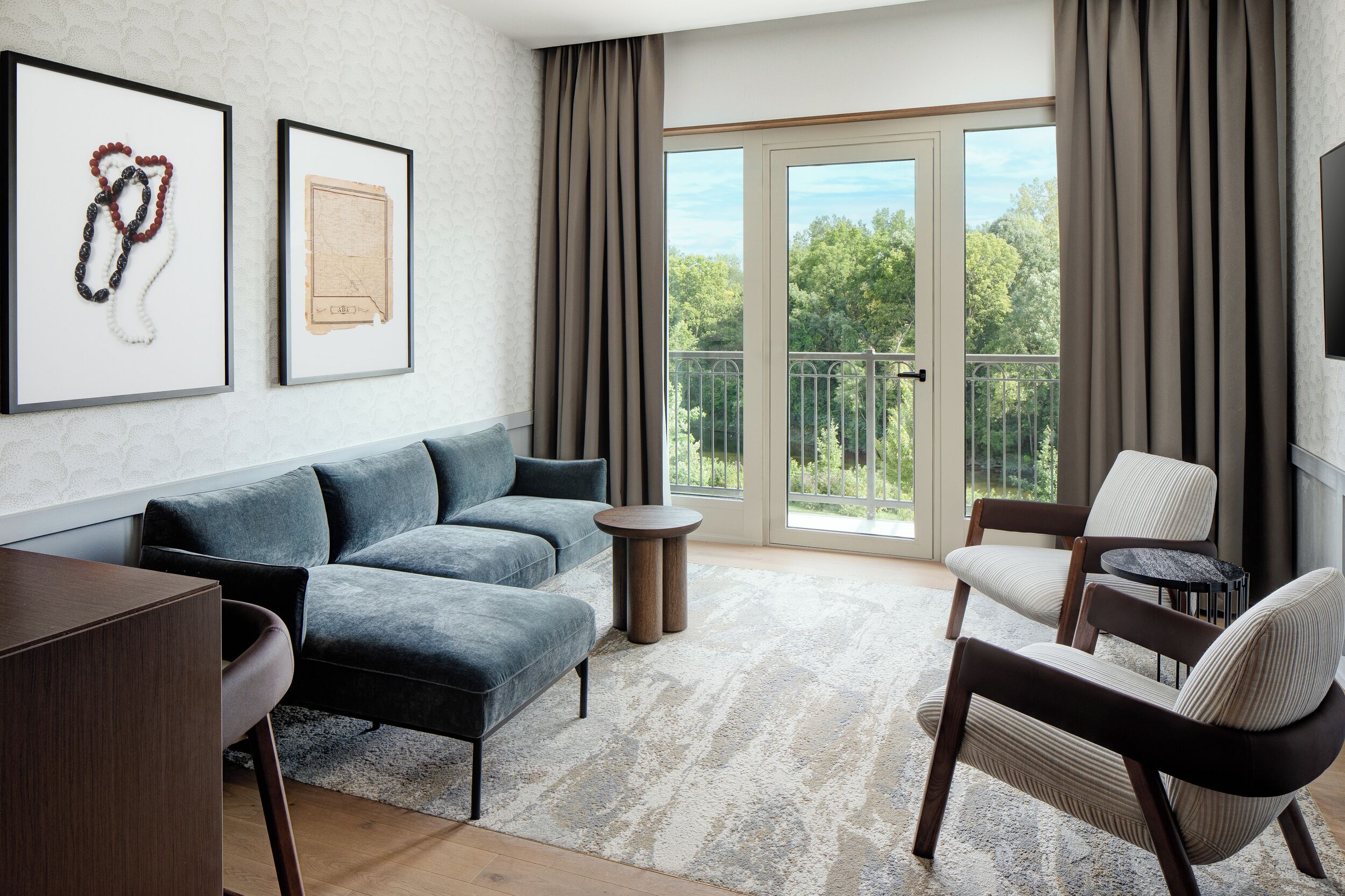 Suite Prestige, 1 très grand lit, non-fumeur, balcon | Literie de qualité, couette en duvet, lit avec matelas à plateau-coussin