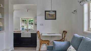 TV connectée, cheminée