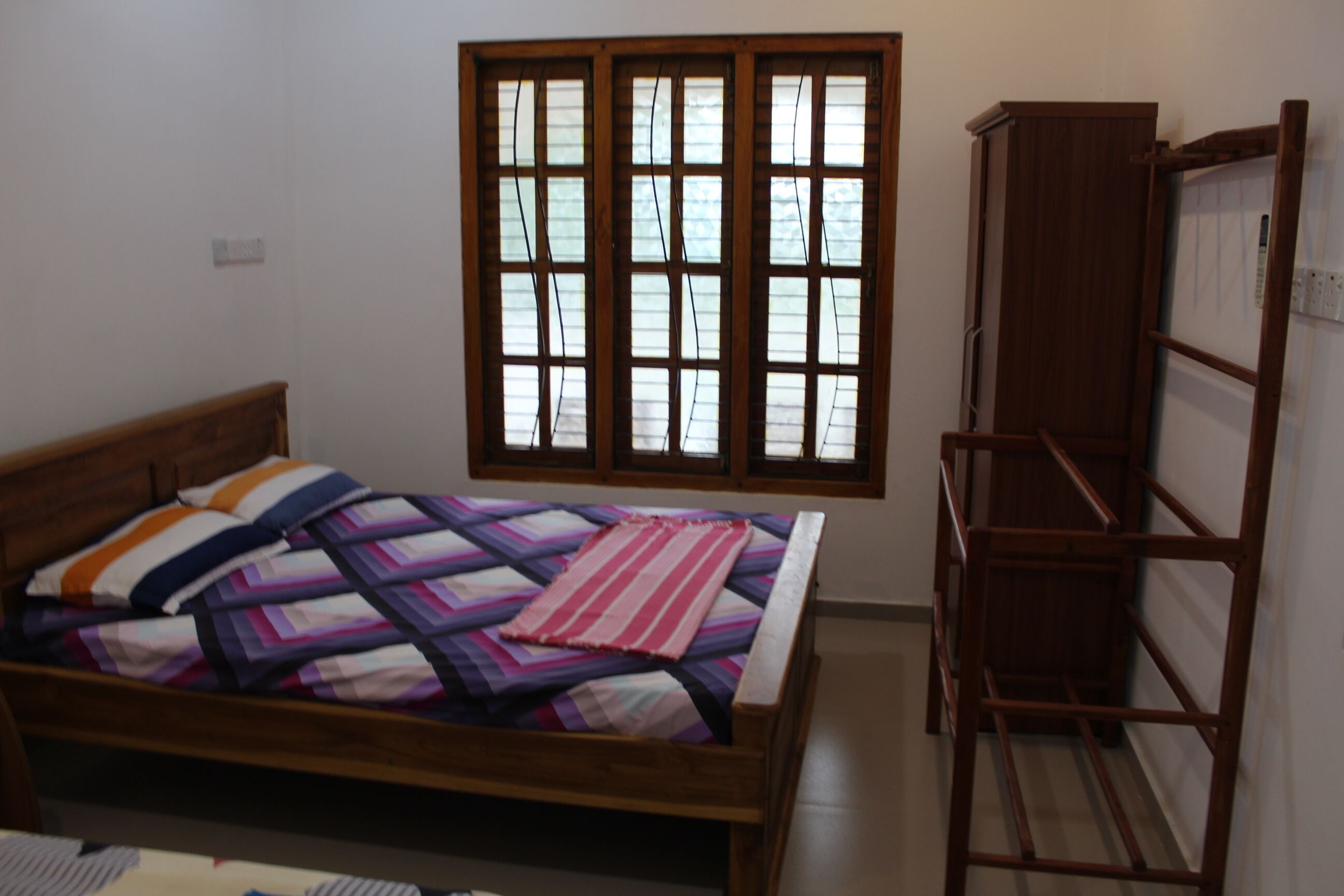 2 bedrooms, bed sheets