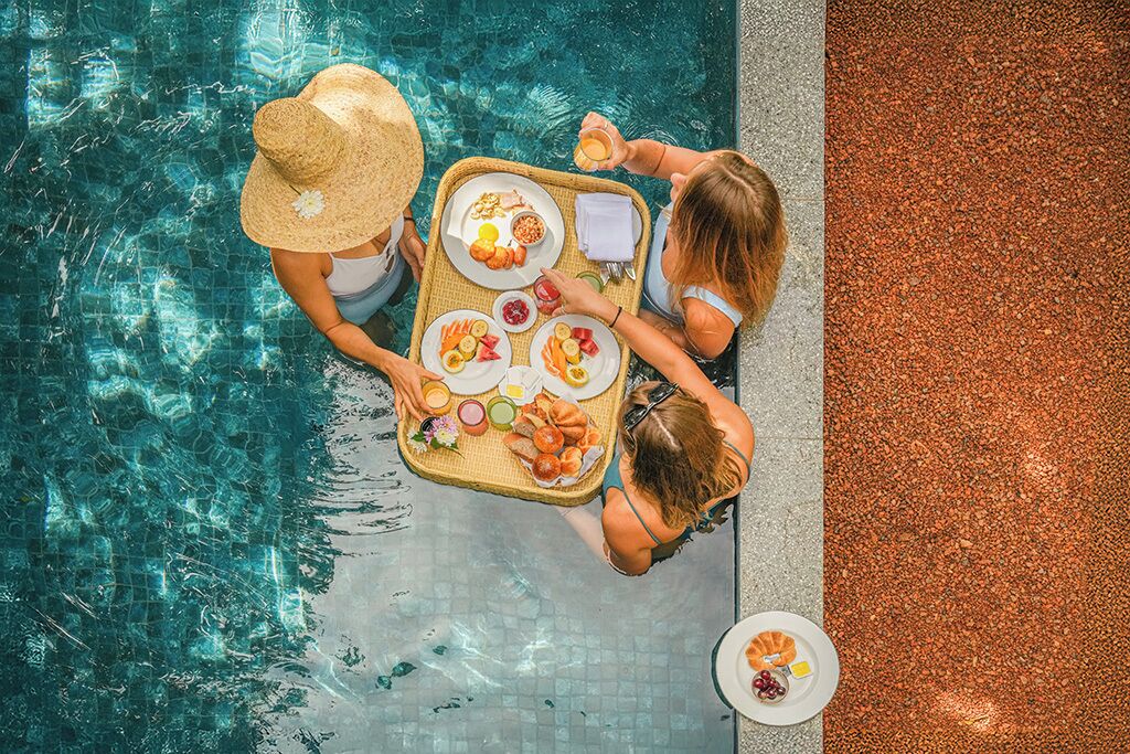 Luxury-Suite, eigener Pool, Bergblick