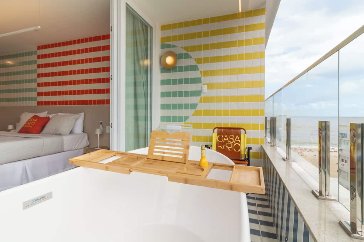 Superior Apartment, Balcony, Partial Sea View | Terrace/patio