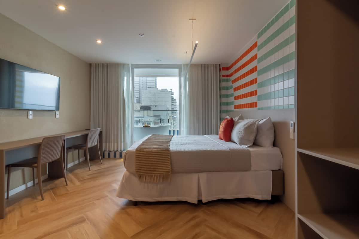 Superior Apartment, Balcony, Partial Sea View | Desk, laptop workspace, free WiFi