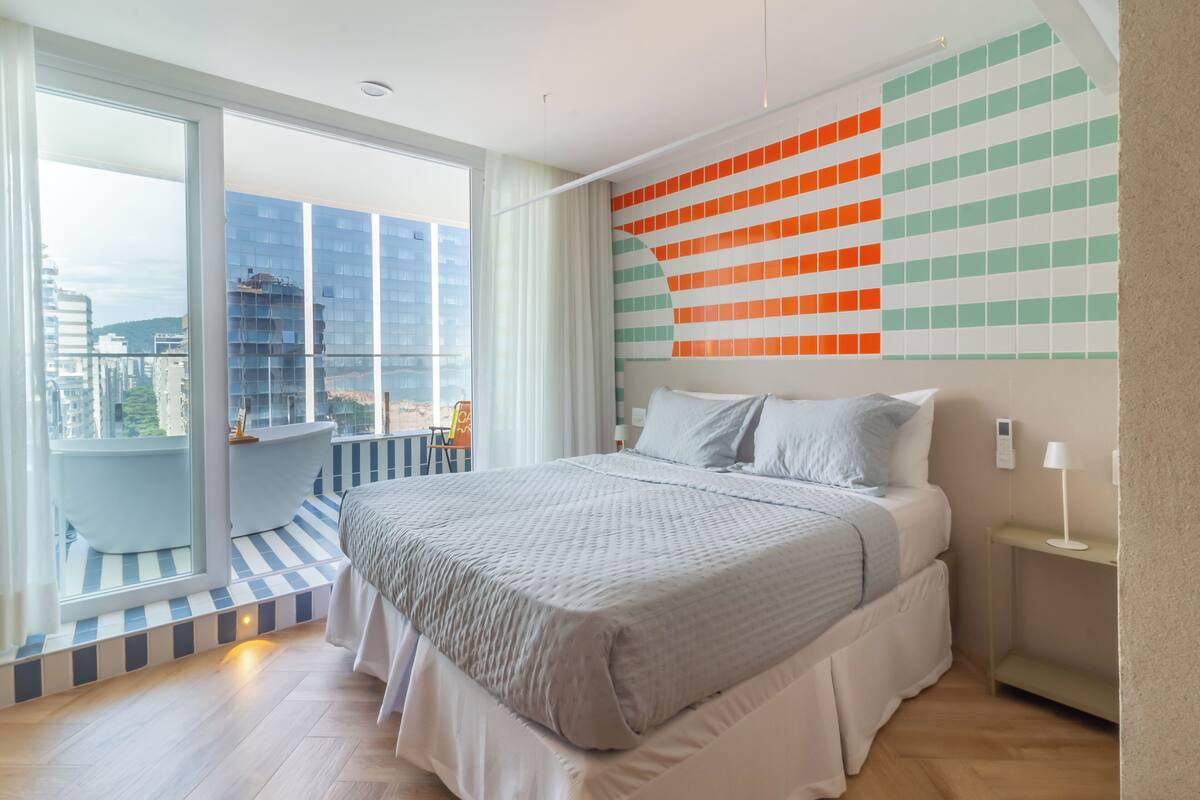 Superior Apartment, Balcony, Partial Sea View | Desk, laptop workspace, free WiFi