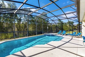 Una piscina climatizada