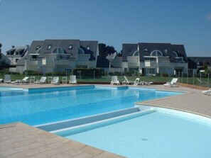 Una piscina climatizada