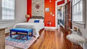 2 bedrooms, iron/ironing board, travel crib, WiFi