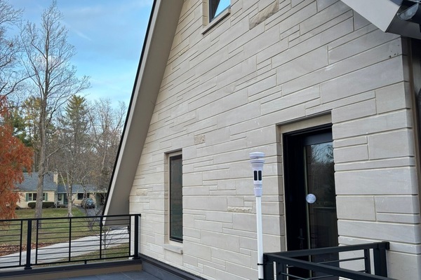 Private apartment in a custom limestone home on an urban farm