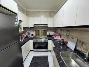 Dining tables - 903 . Spacious 3BR Apt., 2 Baths, Gated Community (Al Sheikh Zayed)