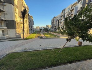 Property grounds - 803 . Spacious 3BR Apt., 2 Baths, Gated Community (Al Sheikh Zayed)