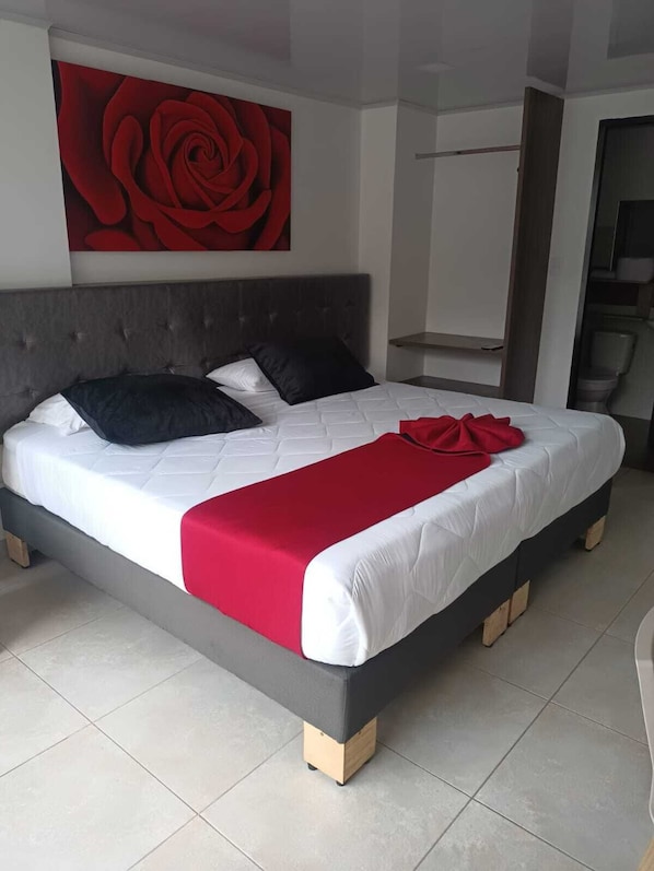 Wifi gratis y ropa de cama