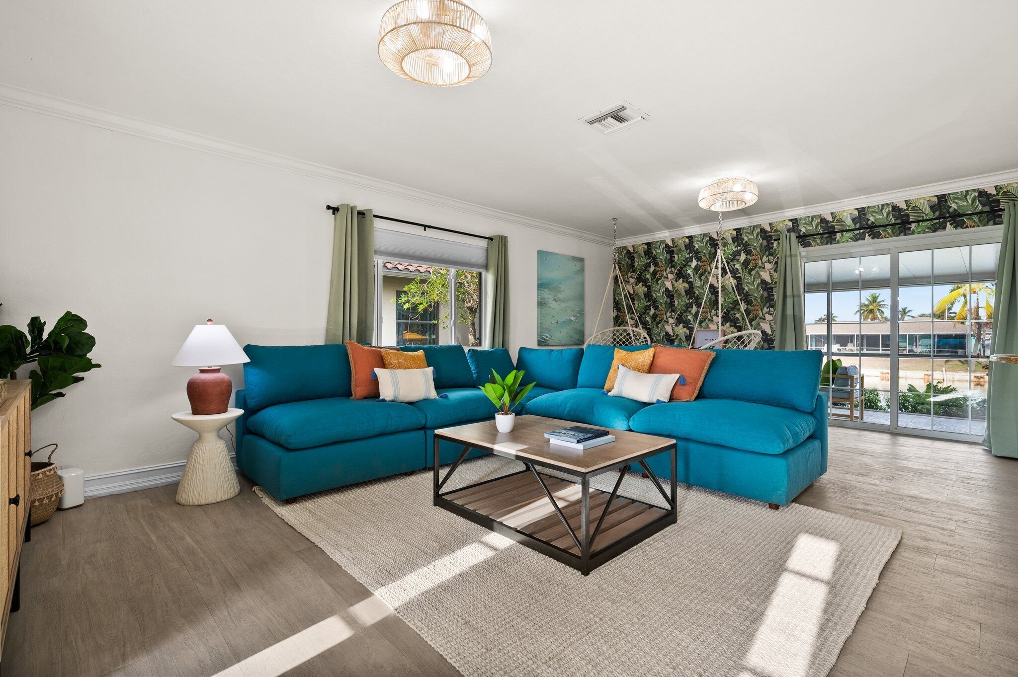 Smart TV, video games, foosball