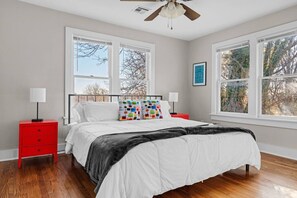 2 slaapkamers, een bureau, gratis wifi