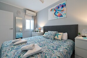 2 habitaciones, tabla de planchar con plancha y wifi gratis 