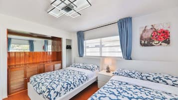 5 soverom, strykejern/-brett, reiseseng for barn og wi-fi (inkludert)