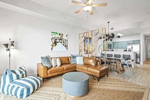 TV - Salt and Shore Escape | Beachfront, Pool | Daily Activity Deals (Panama City Beach)