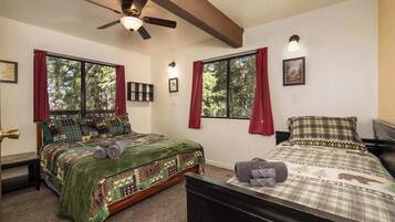 3 habitaciones, wifi y ropa de cama