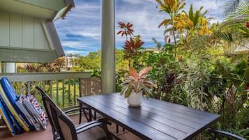 Condo, Multiple Beds, Patio, Garden View | Outdoor dining